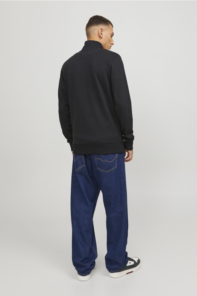 JJEPAULOS SWEAT ZIP NOOS 12250737 Black